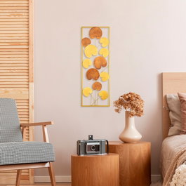 Wallity Catalpa Accesorio Decorativo de Pared de Metal Multicolor